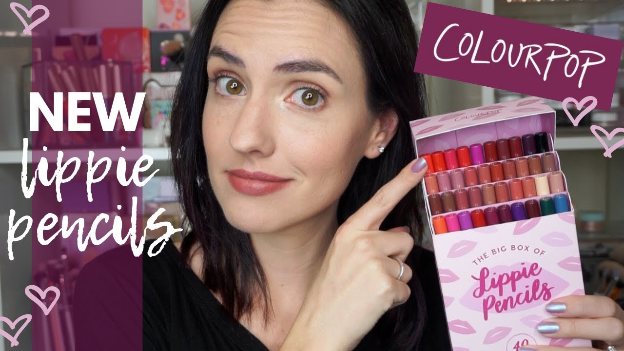 ColourPop BIG Box of Lippie Pencils | 19 NEW Shades + Swatches of ALL 40!