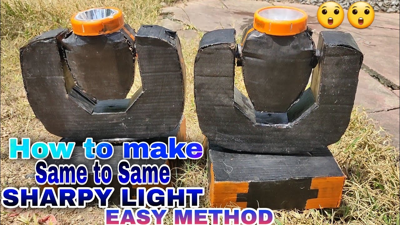 How to make same to same Dj sharpy light |Best Light At home Easy Method amazing DJ light.Diy ideas