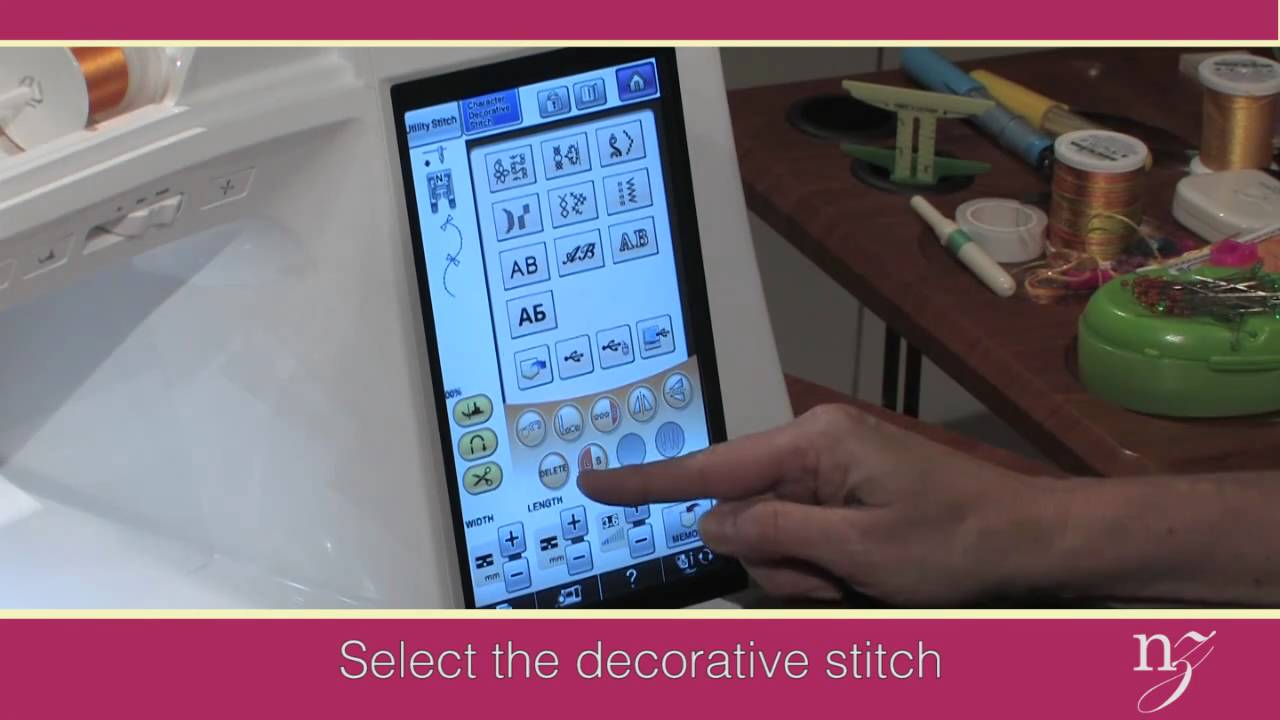 A New Twist to Decorative Stitches