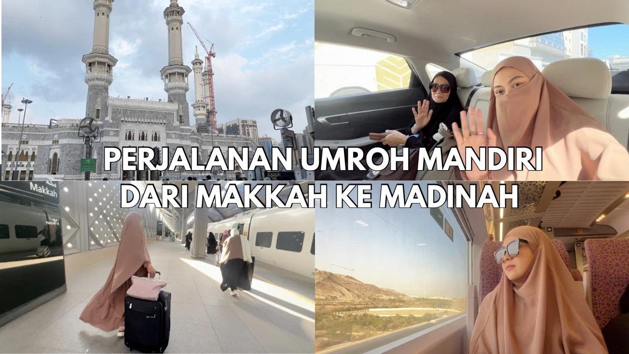 Perjalanan ke Madinah setelah 6 hari di Makkah, Alhamdulillah Allah mudahkan disetiap perjalanan.