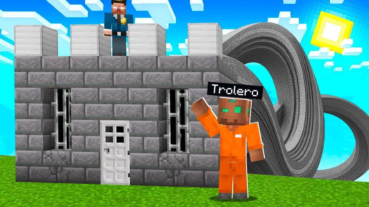 Escapamos de la PRISIÓN Más LARGA de Minecraft!