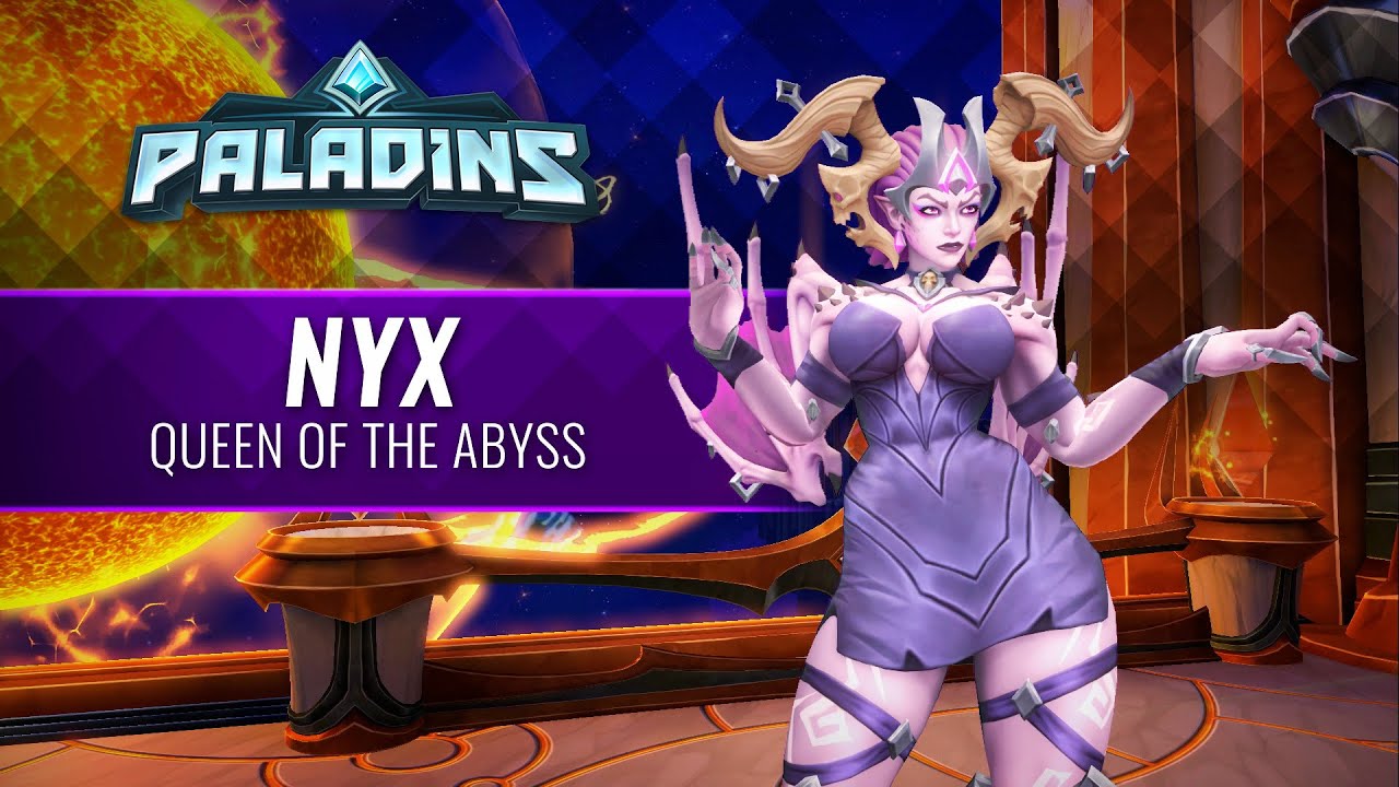 Paladins - Champion Breakdown - Nyx, Queen of the Abyss