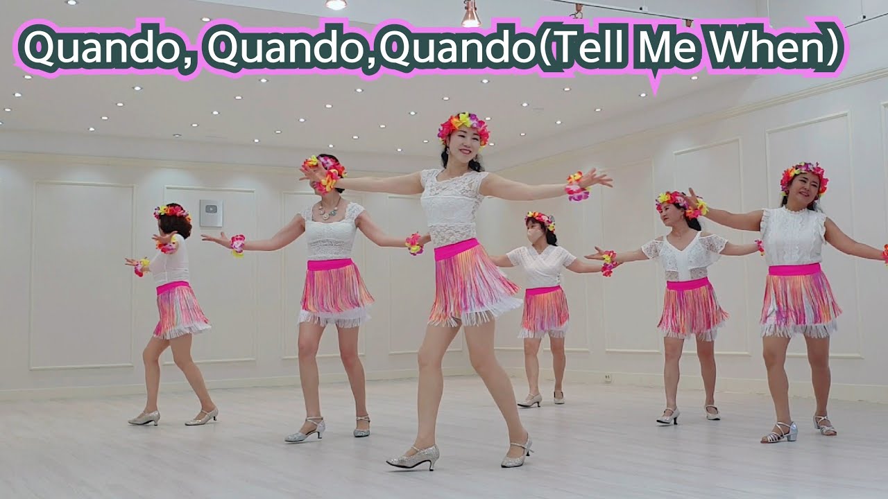 콴도 콴도 콴도 라인댄스 Quando, Quando, Quando (Tell Me When) Line Dance