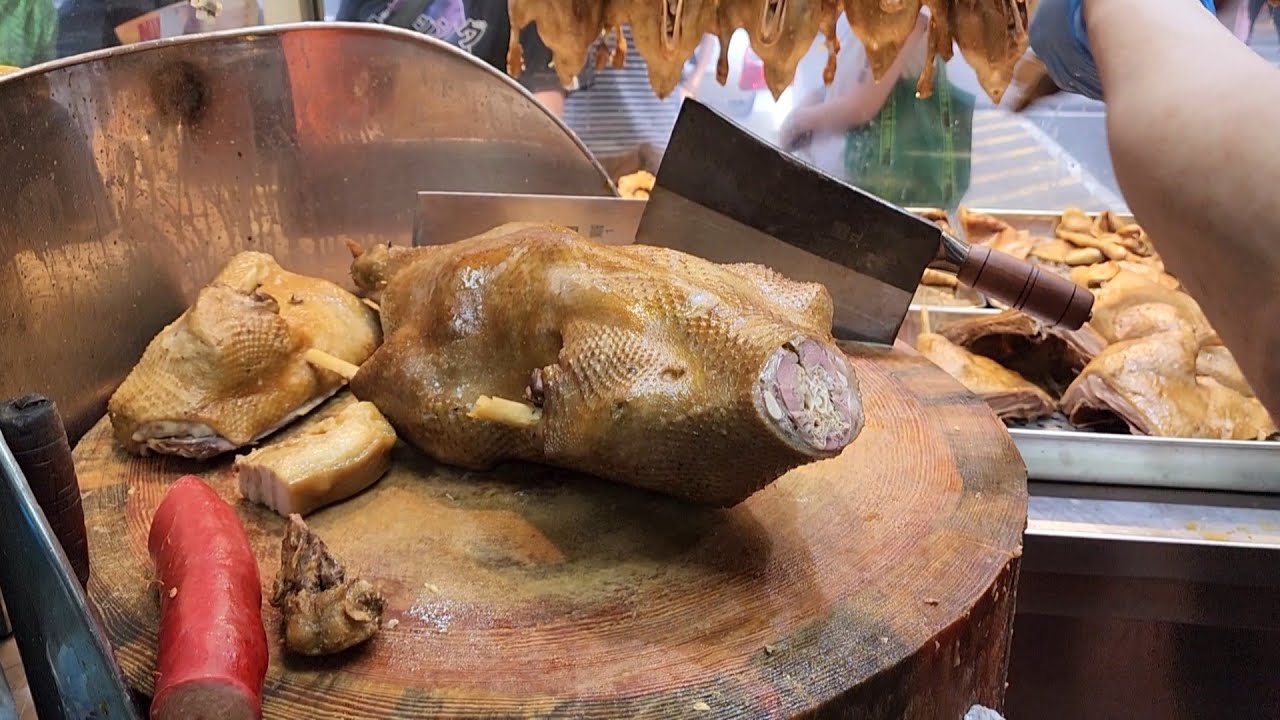 Marinated Goose#PigEars #Duck #chicken #GooseLiver  #HongkongStreetFood #asmr StreetFood #chatgpt