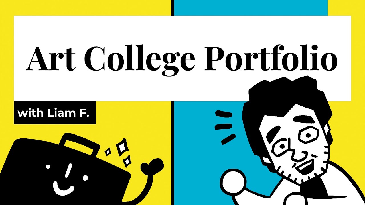 Accepted ART COLLEGE PORTFOLIOs + Tips [ IADT / BCFE Animation ]
