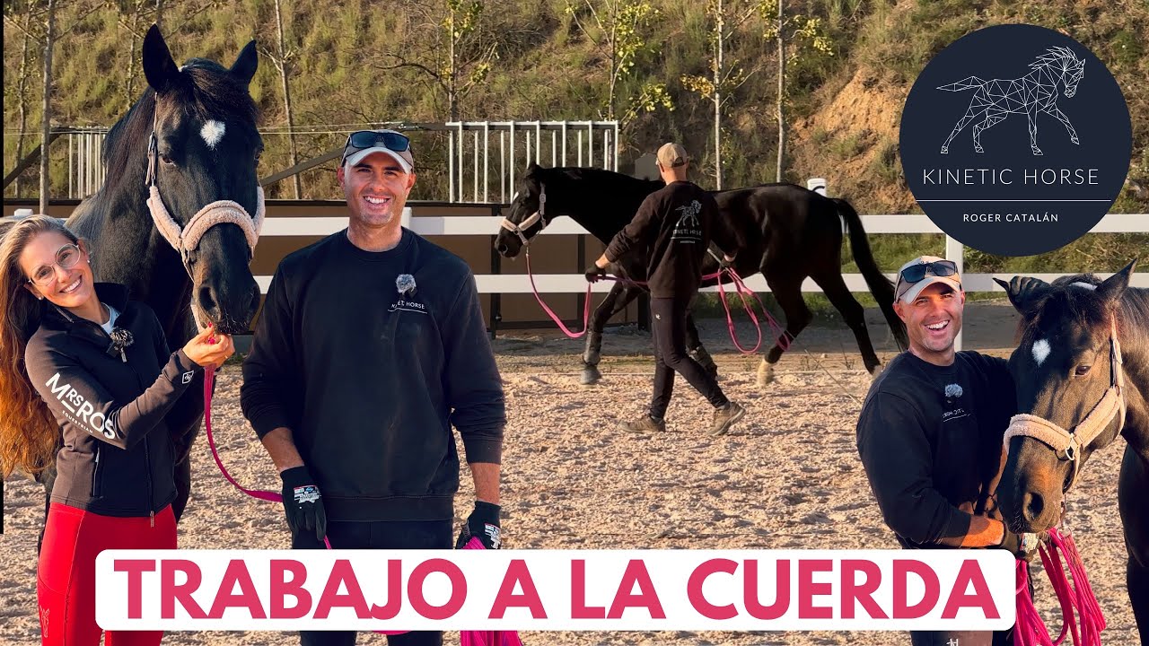 Cómo Dar Cuerda - Trabajo Pie a Tierra con Kinetic Horse 🐴🫱🏼‍🫲🏽🩰
