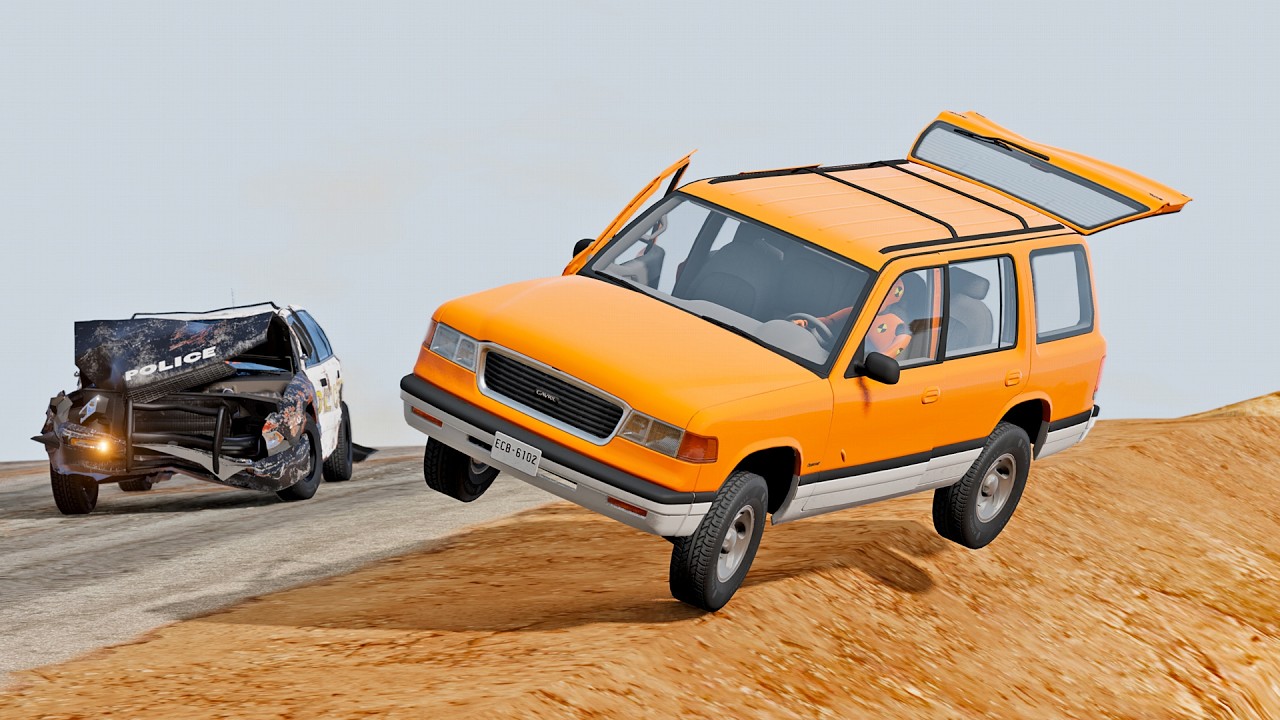 Cars VS Angry Driver #39 - BeamNG Drive | xxbdmnxx