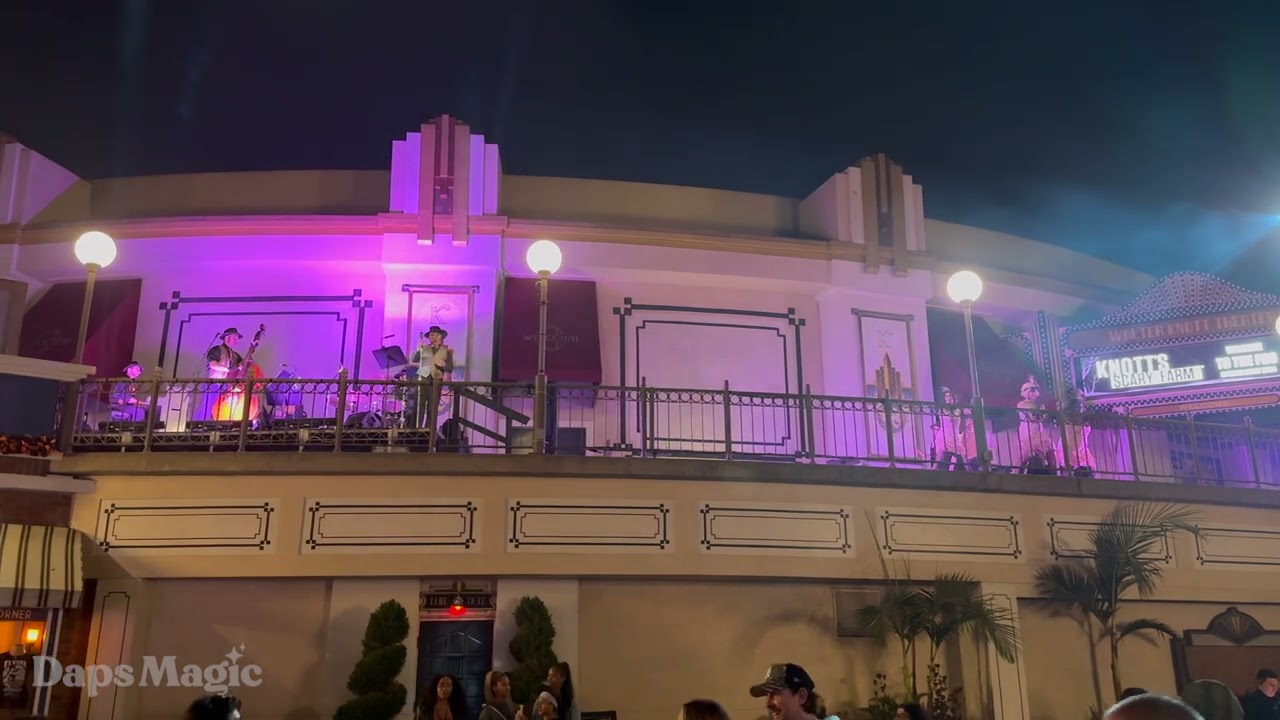 Blind Tiger Balcony Soirée | Opening Night | Knott's Scary Farm 4K