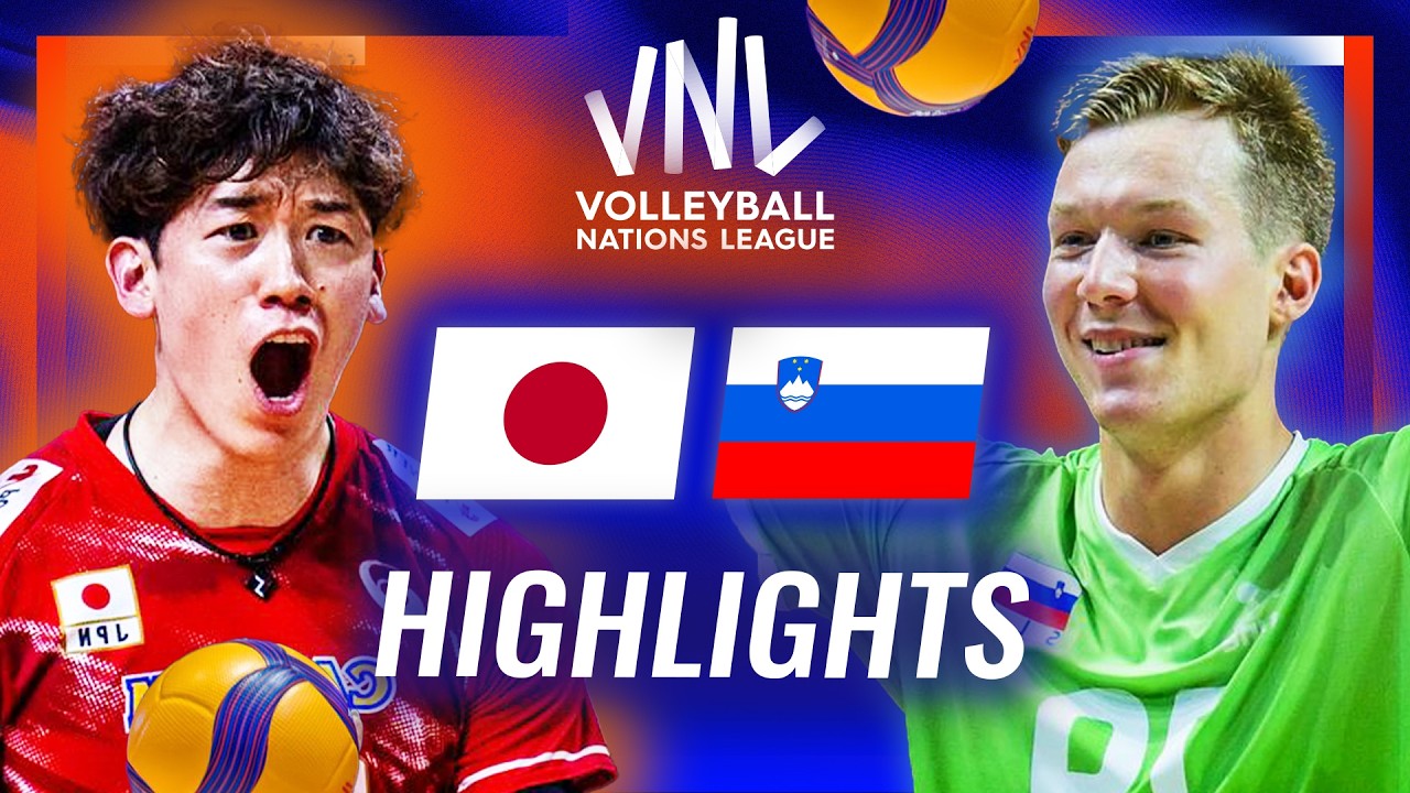 Japan 🇯🇵 vs. Slovenia 🇸🇮 - Bronze Match | Highlights | Men's VNL 2026