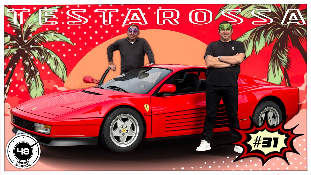 Ferrari Testarossa - машина со вкладыша жвачки TURBO
