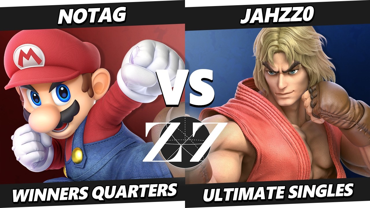 Zenith 7 - NoTag (Марио) против Jahzz0 (Кен) Smash Ultimate - SSBU