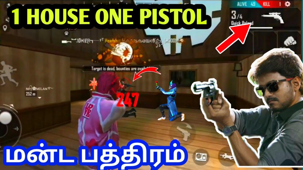 Freefire Ranked match tips and tricks tamil / freefire duo vs squad tamil