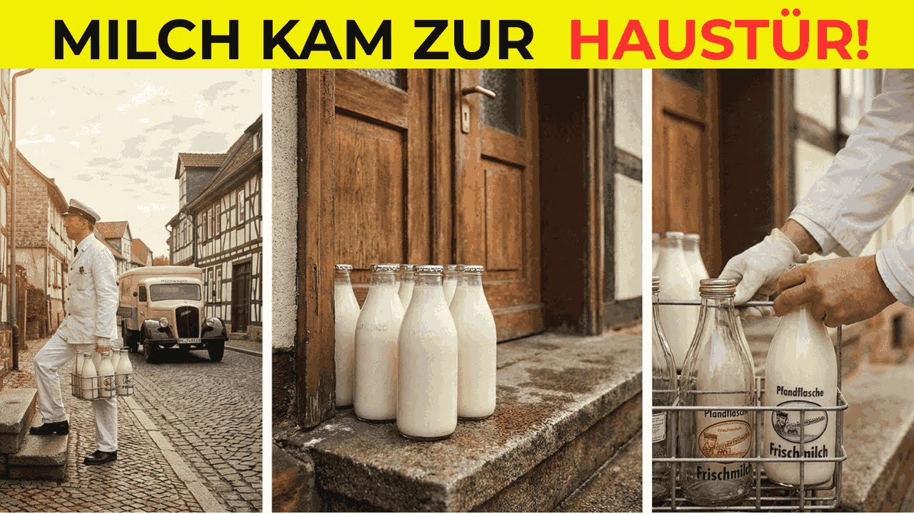 Als du morgens frische Milch vor der Tür fandest - 15 Momente