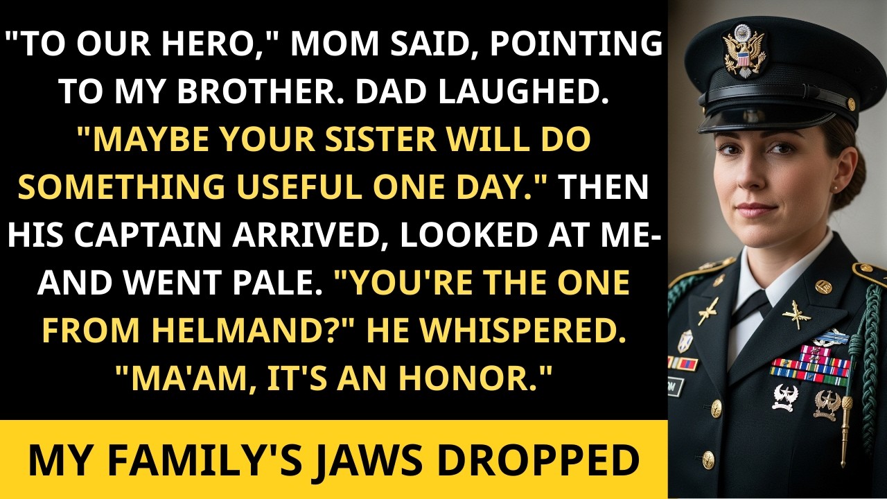 At My Brother’s Air Force Promotion, My Parents Mocked Me — Then a Combat Major Saluted Me