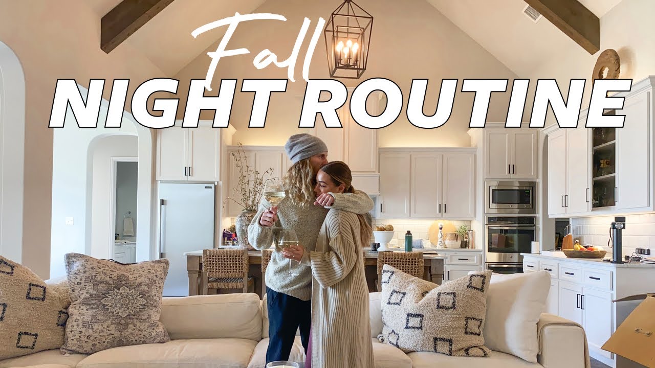 REALISTIC COUPLES NIGHT ROUTINE: Nonstop Bickering, Cooking Together, Working Late | Julia & Hunter
