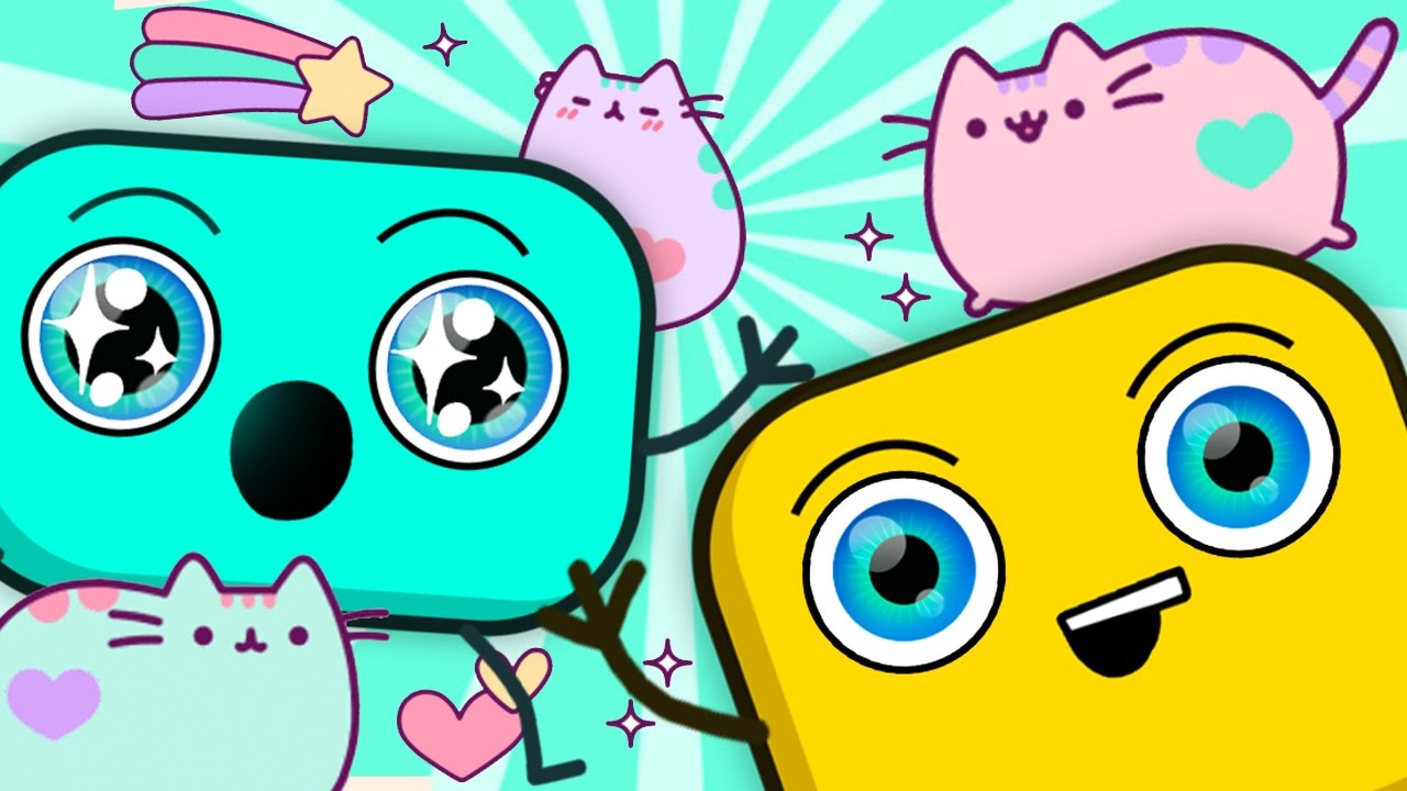 Pat the Cat! Fraidy animals disco! ❒ The TinyBlocks Comedy Cartoon & Sketch 2017 | Episode 17