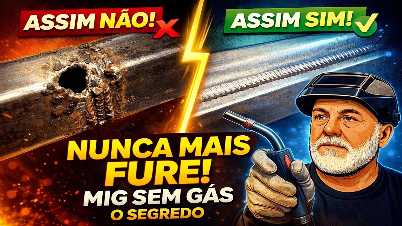 MIG Sem G&aacute;s: A Revolu&ccedil;&atilde;o nas Soldas Perfeitas!