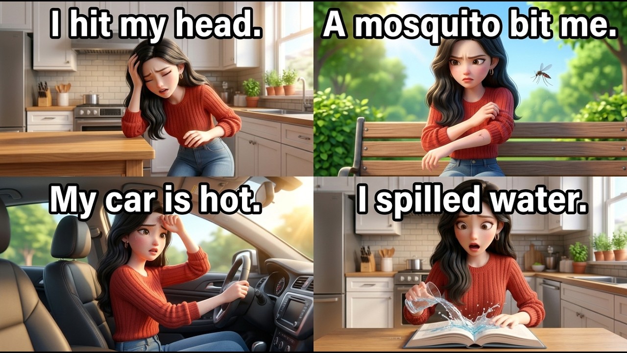 When Everything Goes Wrong… Say These 29 Sentences! | Cute English Practice ❤️