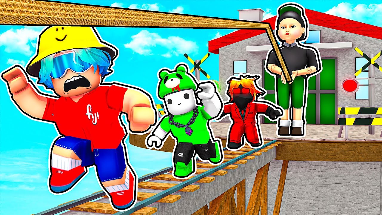 We Survived The HARDEST Roblox Squid Games