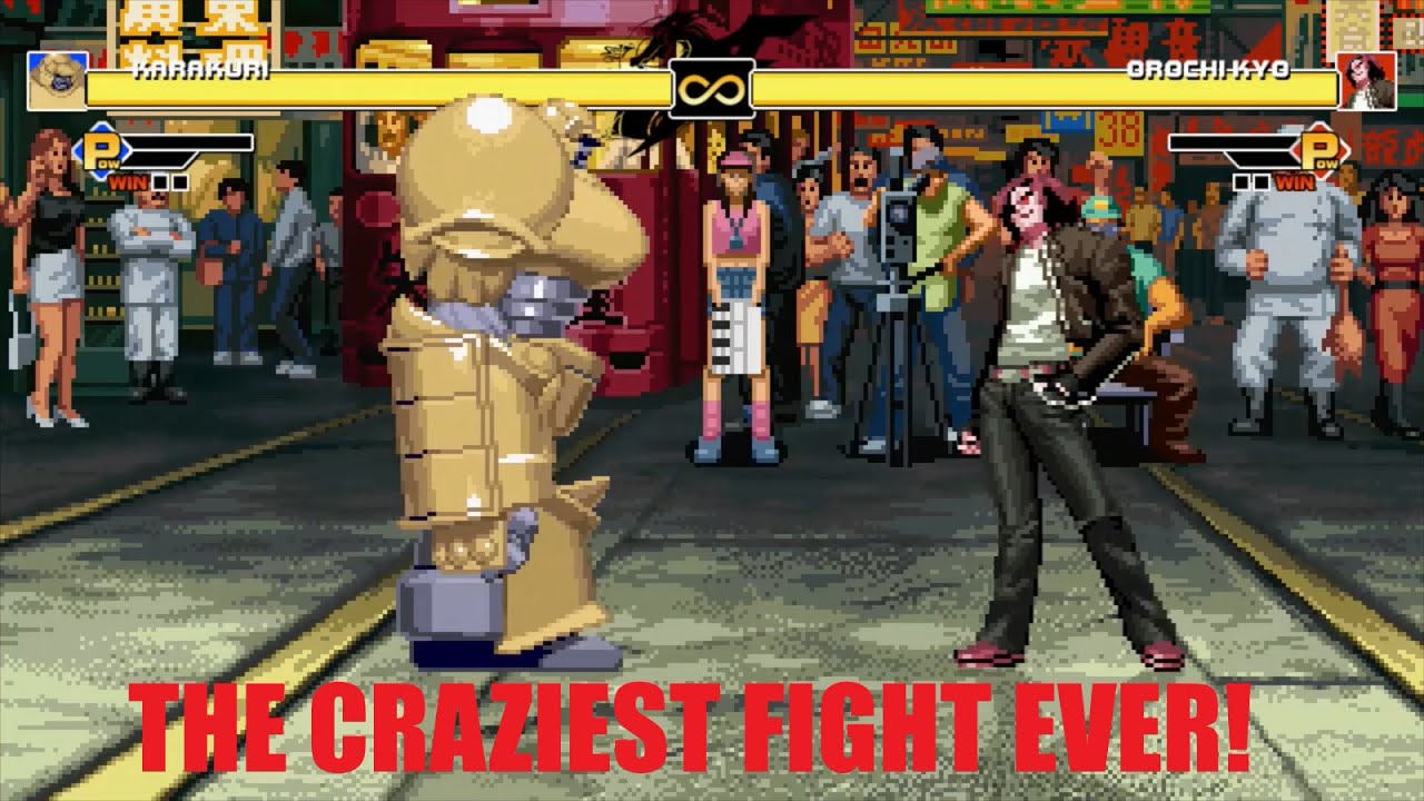 🔴 KARAKURI VS OROCHI KYO!! THE CRAZIEST FIGHT EVER!!