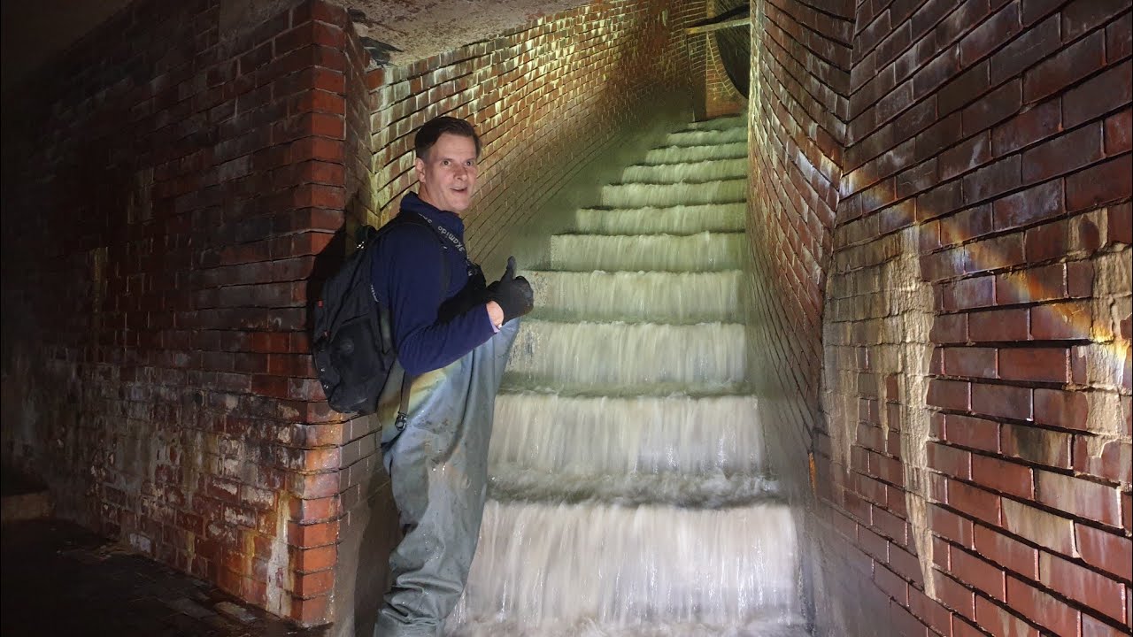 Active Sewer - Kanalisation - Riesen Kanal Tunnel - Part 1 - 100 Jahre alt - Labyrinth - altes Video