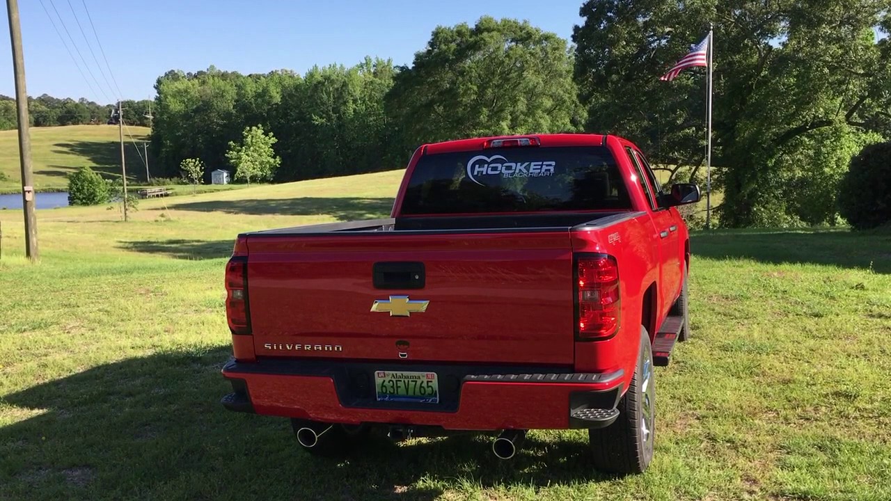 2016 Silverado Hooker Blackheart Exhaust