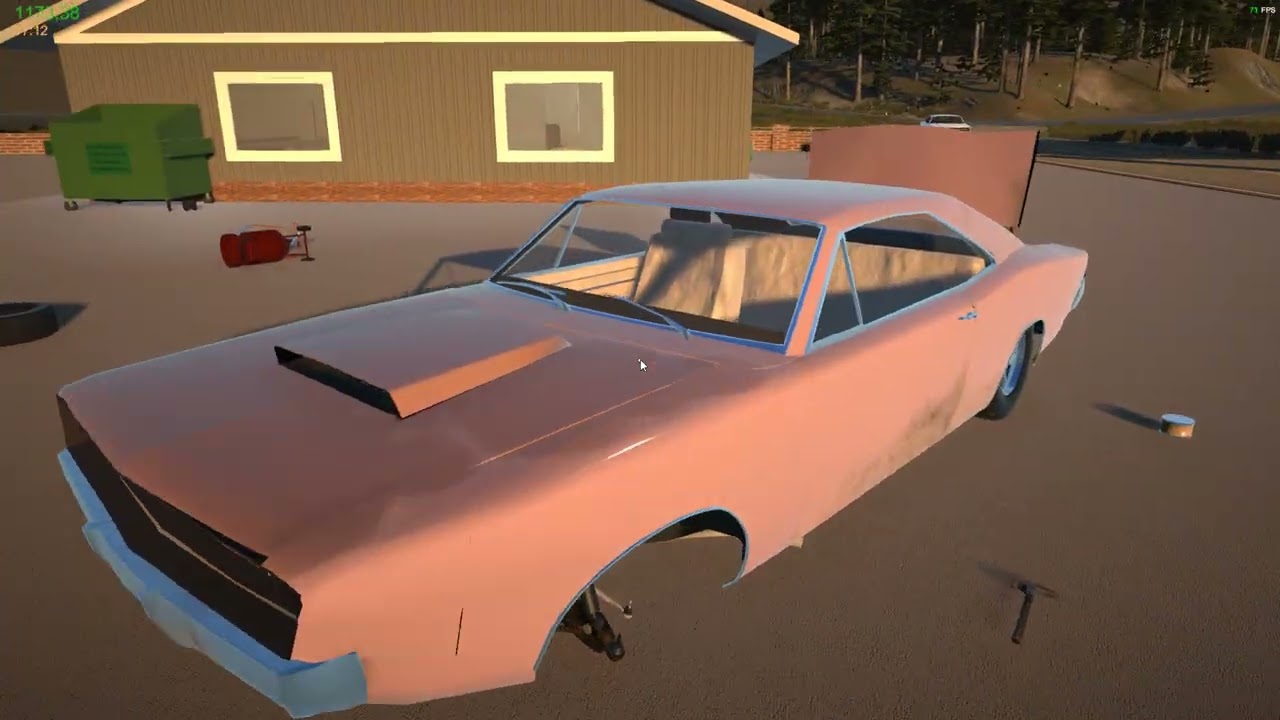 играю в my garage делаю жигу после дтп