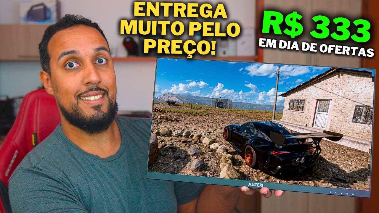 MELHOR MONITOR GAMER até R$400? ALTEK AT215 ME Surpreendeu!