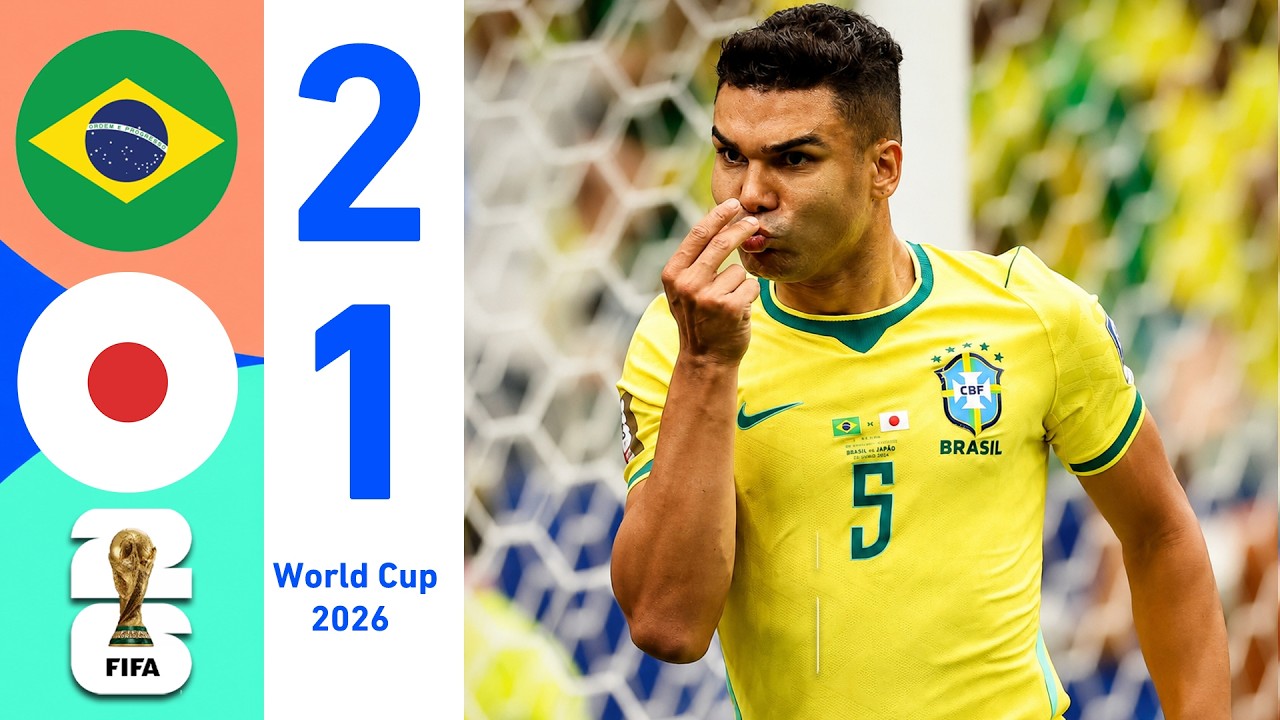 Brazil vs Japan 2-1 Highlights | All Goals & Extended Highlights | FIFA World Cup 2026