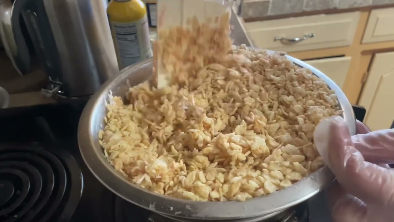 THC Rice Crispy Treats #thc
