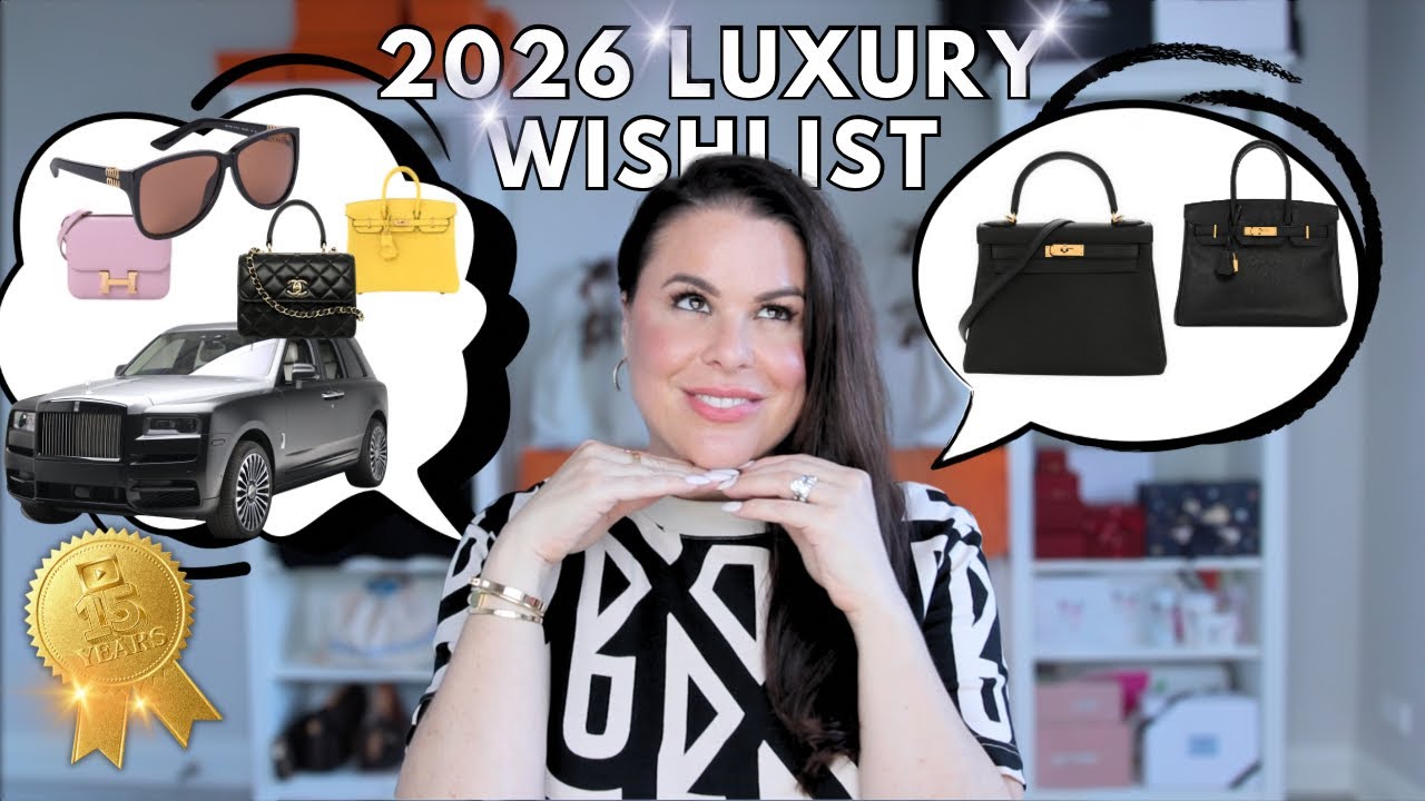 Список желаний класса люкс на 2026 год | Jerusha Couture