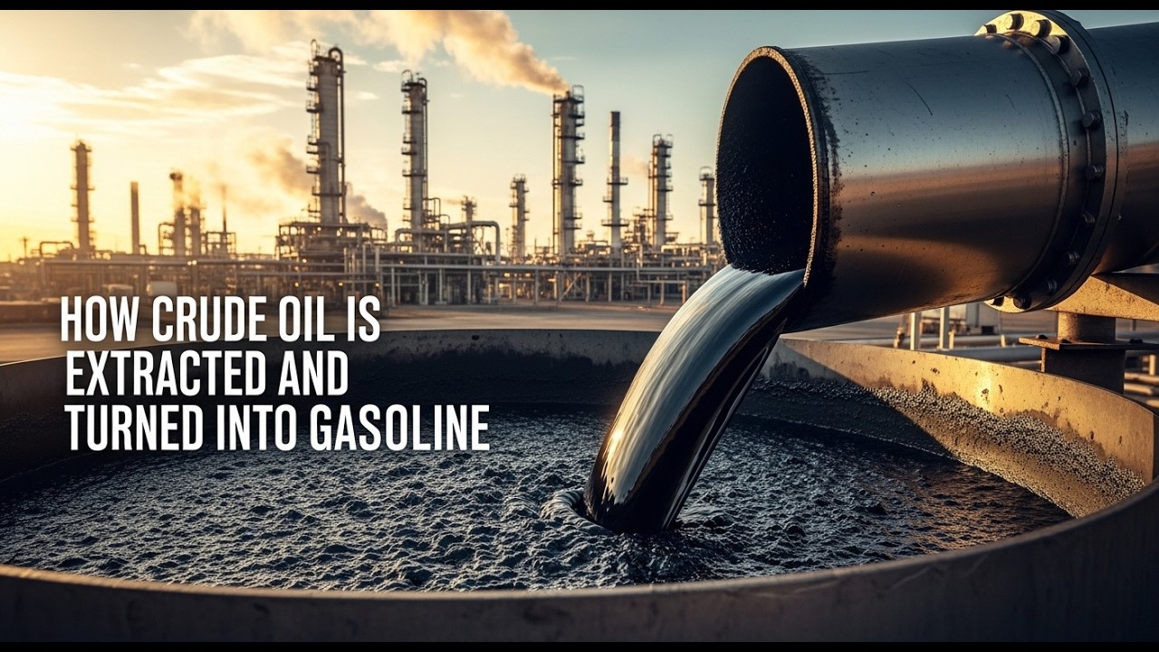 How Crude Oil Is Extracted and Turned into Gasoline &mdash; Full Refinery Process