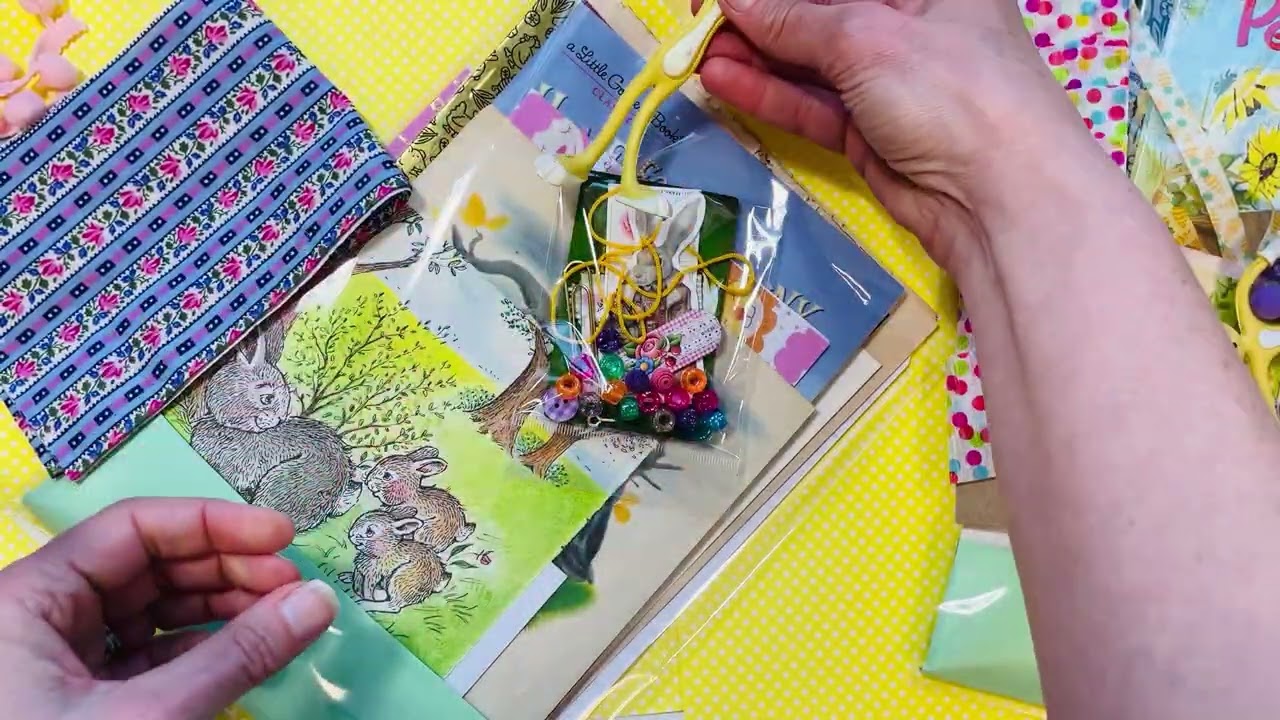 DIY Easter Spring Junk Journal Starter Kit