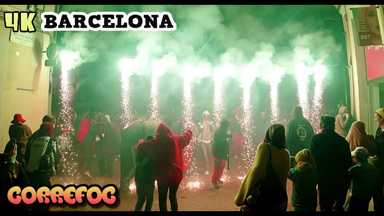 CORREFOC de FESTA MAJOR del CLOT - CAMP de L’ARPA - BARCELONA 2024