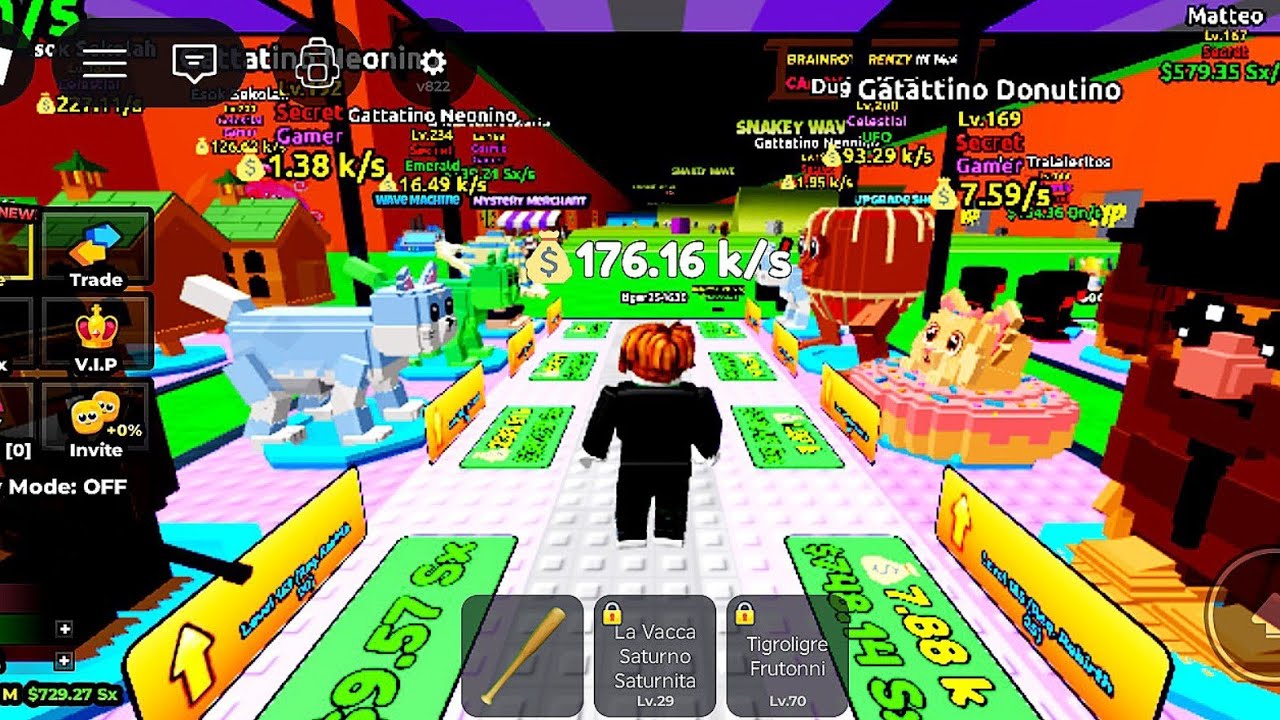First time playing escape tsunami for brainrot roblox