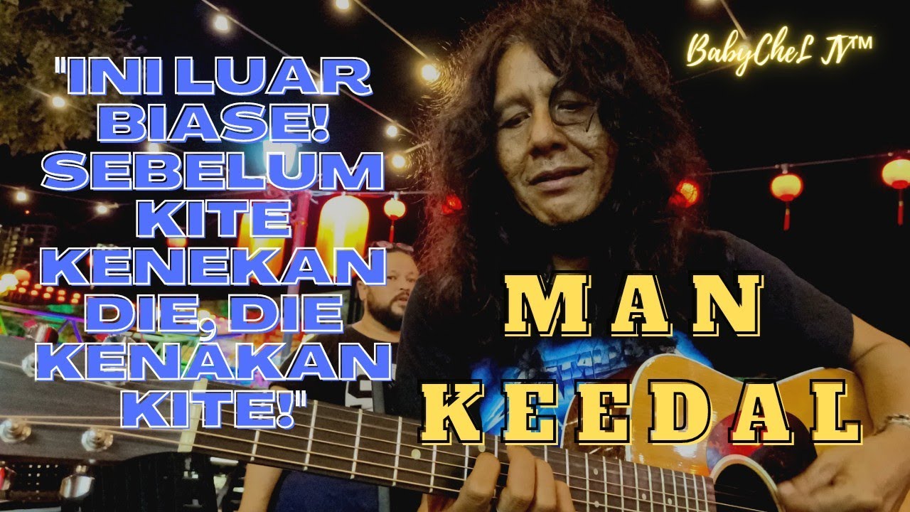 Man KeedaL jam akustik di Arang Cafe!