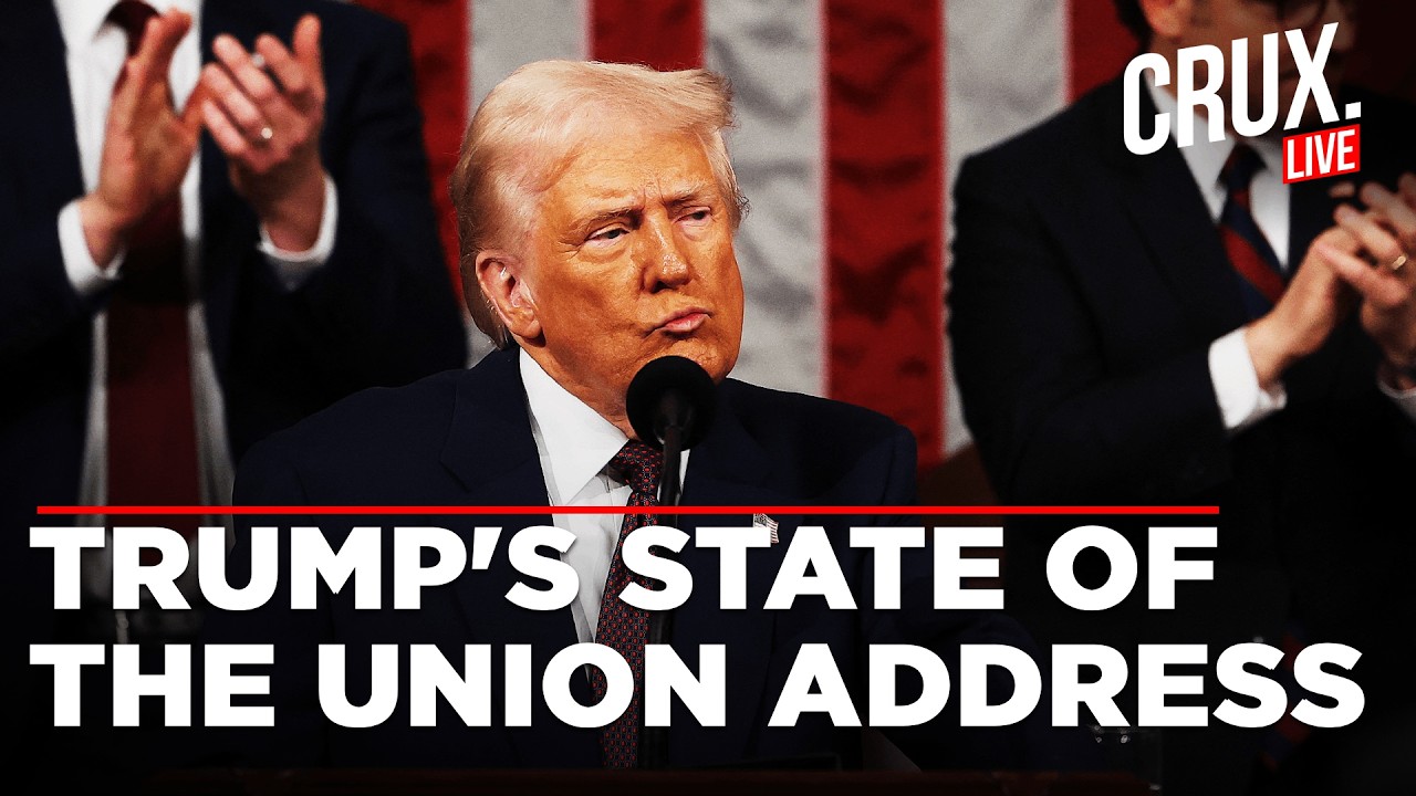 LIVE | State Of The Union 2026 | Donald Trump's Speech On Economy, Immigration, Iran War | US News