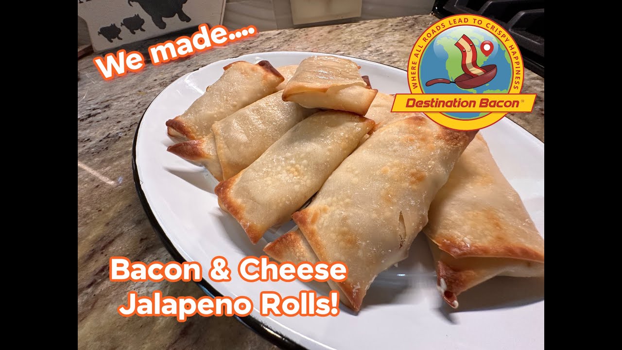 Bacon & Cheese Jalapeno Rolls