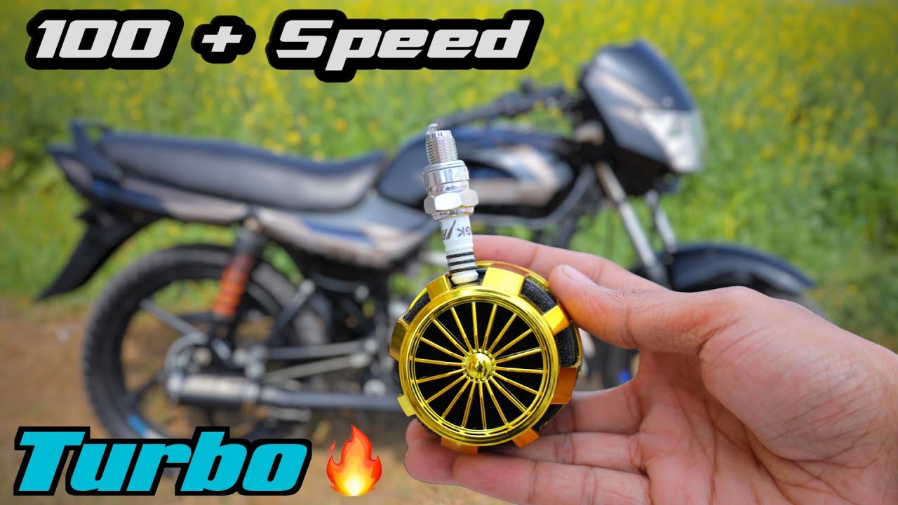 New iridium spark plug installation in Bajaj CT 100 Bike