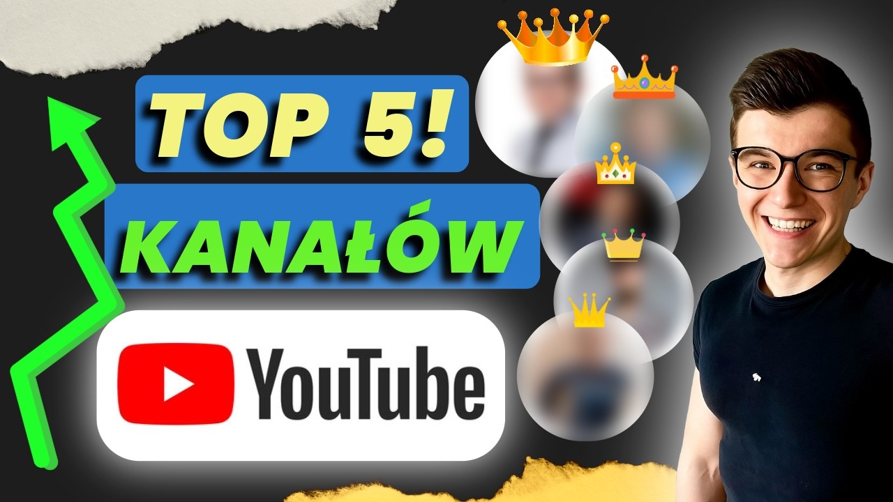 TOP 5 Polskich Kanał&oacute;w YouTube! (Finansowych i Inwestycyjnych)