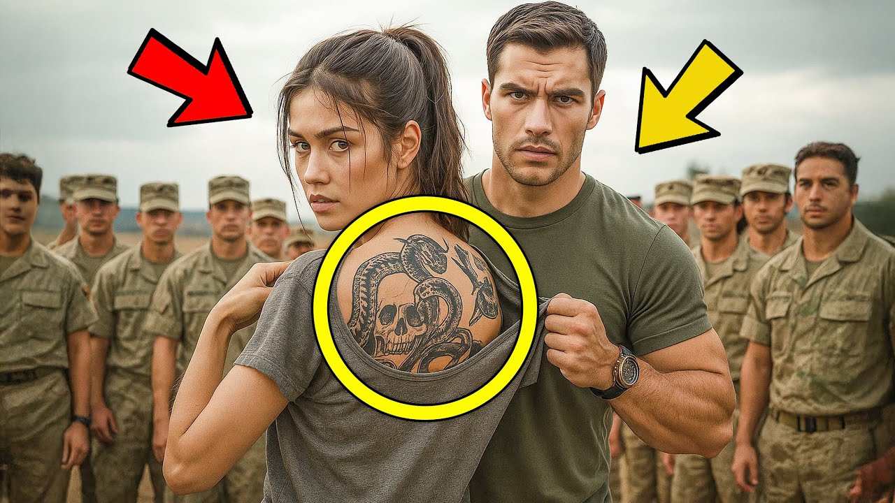 Sie wurde im Bootcamp verspottet – doch der Kommandant erbleichte wegen ihres Rückentattoos