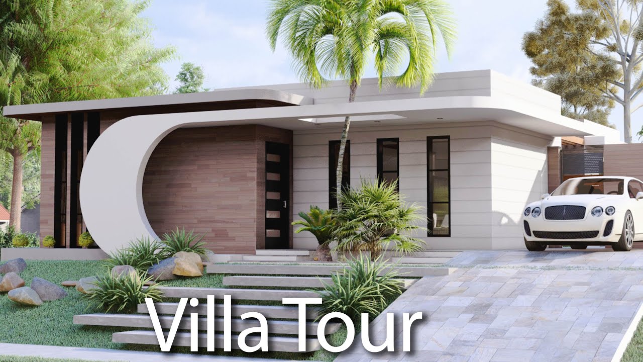 (10x12 Meters) Modern House Design | 2 Bedrooms House Tour