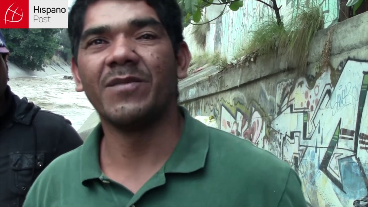 Los olvidados que viven en la ribera del r&iacute;o m&aacute;s sucio de Caracas