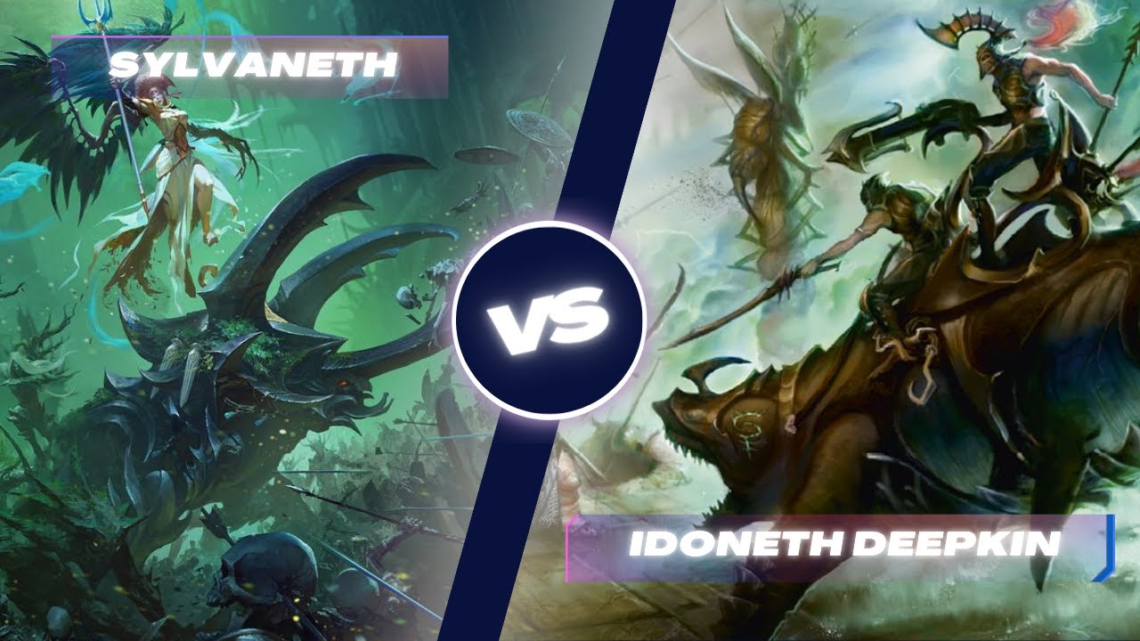 sylvaneth vs idoneth deepkin 2000 Punkte AOS Battlereport deutsch
