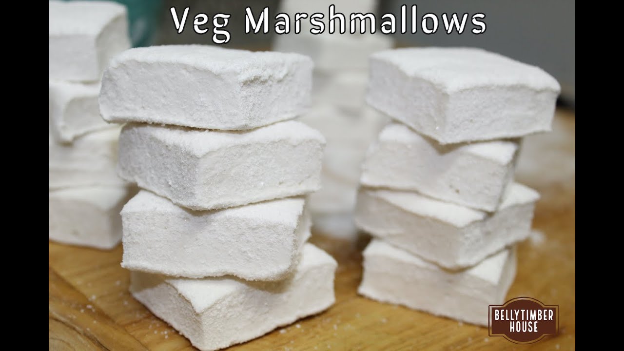 No Gelatin, No Corn Syrup Marshmallows | How to make perfect veg marshmallows at home  | BB15