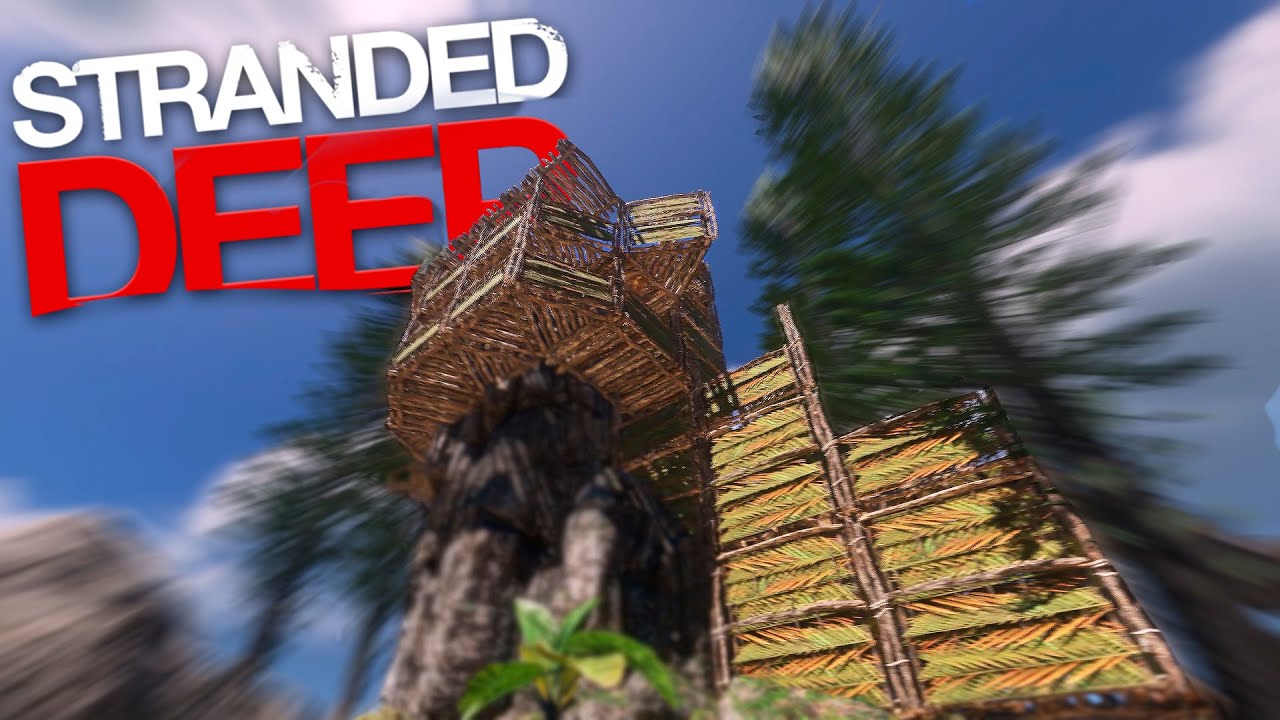 O Início da SUPER BASE TORRE no Stranded Deep T8 EP5