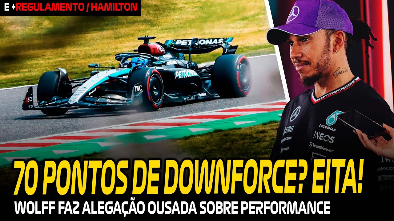 ISSO TUDO? MERCEDES TEM 70 PONTOS DE DOWNFORCE ESCONDIDOS / PERFORMANCE DE HAMILTON / REGULAMENTO