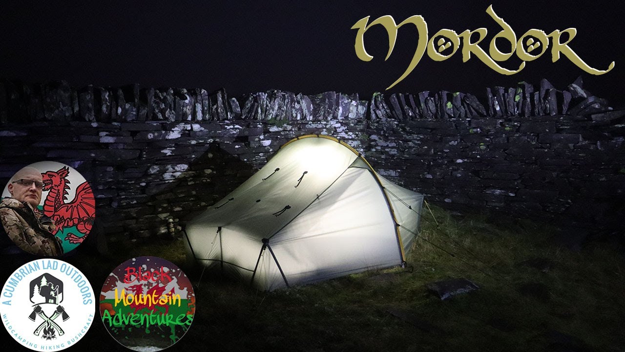 Storm Camping in Mordor | Wild North Wales