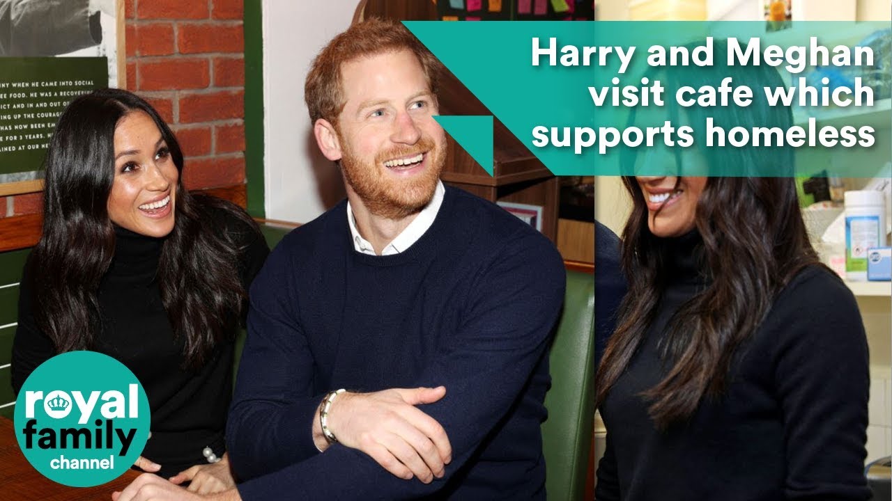 Prince Harry and Meghan Markle visit cafe which supports homeless people