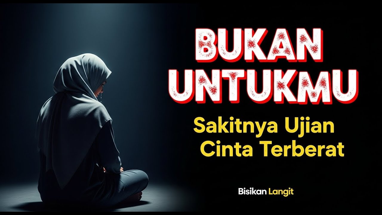 Rasakan Sakitnya, Tapi Ambil Hikmahnya! Inilah Ujian Cinta Paling Berat Yang Harus Kamu Hadapi